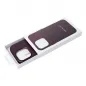 Apple iPhone 16 Plus Hülle Leather Mag Cover Elegant  MagSAFE  Dunkelviolett