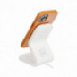 Apple iPhone 16 Plus Hülle Leather Mag Cover Elegant  MagSAFE  Orange
