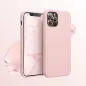 Apple iPhone 16 Plus Hülle Roar Space Monochromatische, Elegant  Rosa