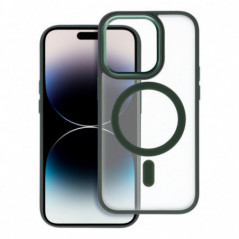 Apple iPhone 16 Plus Hülle Matte Mag Cove MagSAFE  Grün