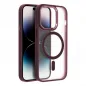 Apple iPhone 16 Pro Max Hülle Matte Mag Cove MagSAFE  Pflaumenrot