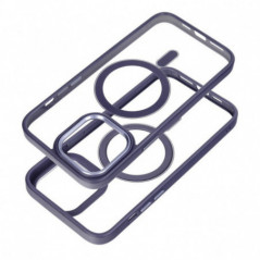 Apple iPhone 16 Plus Hülle Color Edge Mag MagSAFE  Tiefviolett