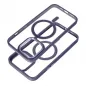 Apple iPhone 16 Plus Hülle Color Edge Mag MagSAFE  Tiefviolett