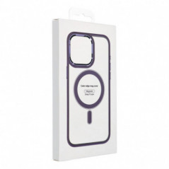 Apple iPhone 16 Plus Hülle Color Edge Mag MagSAFE  Tiefviolett
