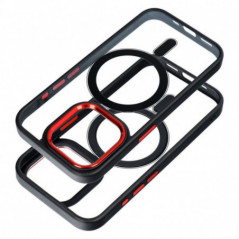 Apple iPhone 16 Plus Hülle Color Edge Mag MagSAFE  Schwarz