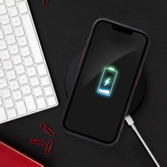 Apple iPhone 16 Plus Hülle Color Edge Mag MagSAFE  Schwarz