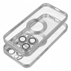 Apple iPhone 11 Hülle Glam Silber