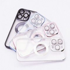 Apple iPhone 11 Hülle Glam Silber