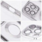 Apple iPhone 15 Hülle Glam Silber Apple iPhone 15 Hülle Glam Silber