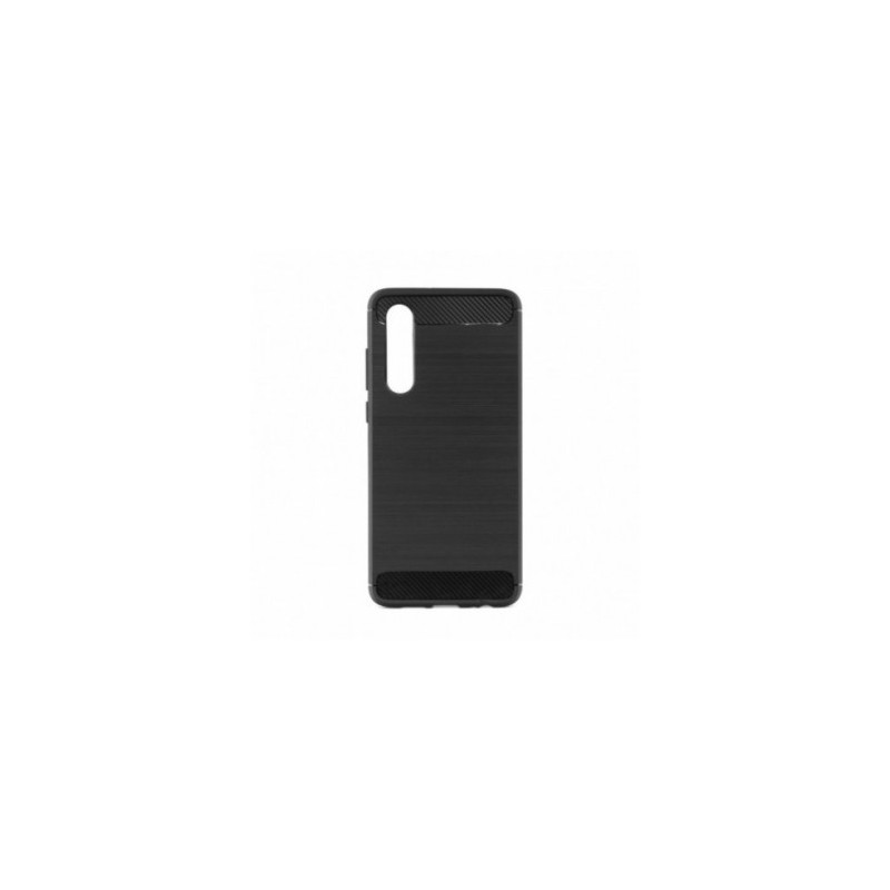 Huawei P30 Hülle Carbon Elegant  Schwarz