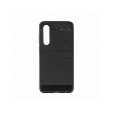 Huawei P30 Hülle Carbon Elegant  Schwarz