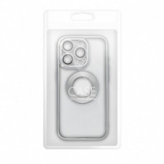 Apple iPhone 16 Plus Hülle Glam Silber