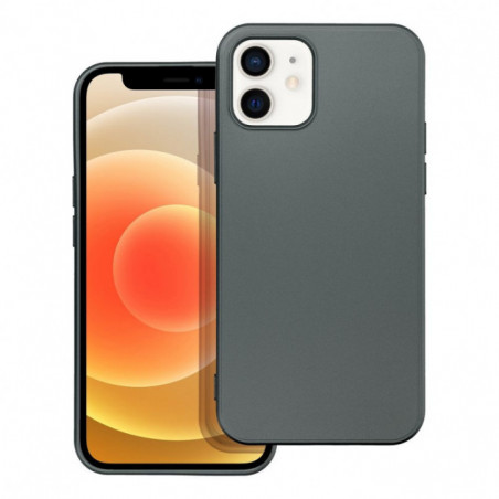 Apple iPhone 12 Pro Hülle Metallic Grau