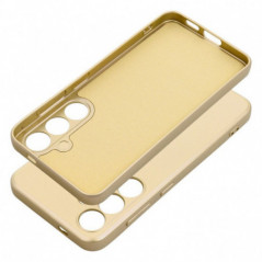Samsung Galaxy S24 Hülle Metallic Gold