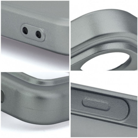 Samsung Galaxy A15 LTE Hülle Metallic Grau