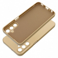 Samsung Galaxy A15 LTE Hülle Metallic Gold