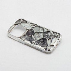 Apple iPhone 15 Pro Max Hülle Twinki Silber