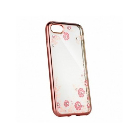 DIAMOND auf Huawei P30 FORCELL Abdeckung TPU Rosa