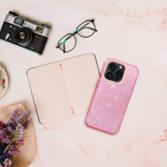 Apple iPhone 15 Pro Max Hülle Tutti Frutti Rosa