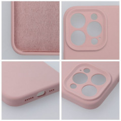 Apple iPhone 16 Pro Max Hülle Silicone 2mm Sandrosa