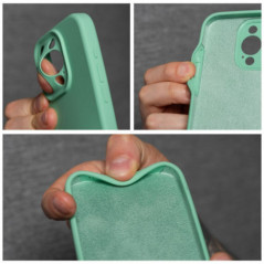 Apple iPhone 16 Pro Max Hülle Silicone 2mm Minzig