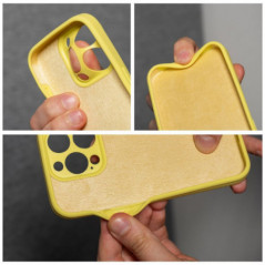 Apple iPhone 16 Plus Hülle Silicone 2mm Zitrone