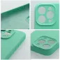 Apple iPhone 16 Plus Hülle Silicone 2mm Minzig