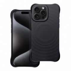 Apple iPhone 16 Pro Max Hülle Silicone Zephyr Mag Elegant  MagSAFE  Schwarz