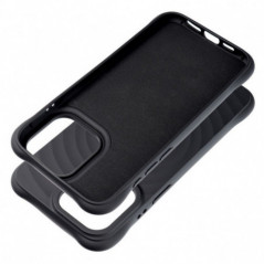 Apple iPhone 16 Pro Max Hülle Silicone Zephyr Mag Elegant  MagSAFE  Schwarz