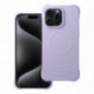 Apple iPhone 16 Plus Hülle Silicone Zephyr Mag Elegant  MagSAFE  Lila