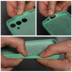 Honor X7b Hülle Silicone 2mm Minzig
