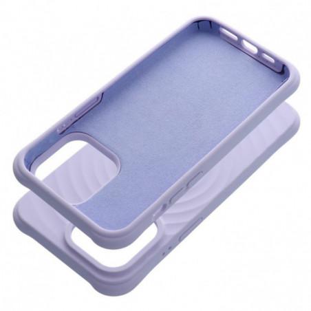 Apple iPhone 14 Pro Hülle Silicone Zephyr Mag Elegant  MagSAFE  Lila