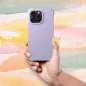 Apple iPhone 15 Plus Hülle Silicone Zephyr Mag Elegant  MagSAFE  Lila