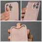 Apple iPhone 15 Pro Max Hülle Silicone 2mm Sandrosa