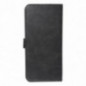 XIAOMI Redmi 12 Universaletui, Book Handytaschen COMMON book Elegant, Weiches Futter innen  Schwarz