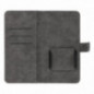 XIAOMI Redmi 12 Universaletui, Book Handytaschen COMMON book Elegant, Weiches Futter innen  Schwarz