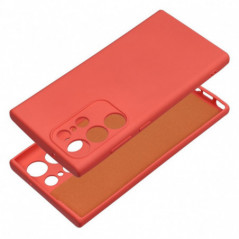 Samsung Galaxy S23 Ultra 5G Hülle Silicone Elegant  Pfirsich