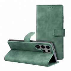 Samsung Galaxy S23 Ultra 5G Book Handytaschen TENDER Book Grün