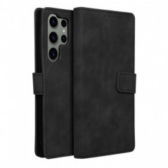 Samsung Galaxy S23 Ultra 5G Book Handytaschen TENDER Book Schwarz
