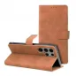 Samsung Galaxy S23 Ultra 5G Book Handytaschen TENDER Book Braun