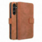 Samsung Galaxy S23 FE Book Handytaschen TENDER Book Braun