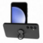 Samsung Galaxy S23 FE Hülle Silicone ring Schwarz