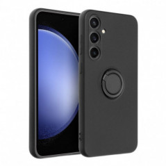 Samsung Galaxy S23 FE Hülle Silicone ring Schwarz