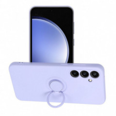 Samsung Galaxy S23 FE Hülle Silicone ring Lila (Violet)