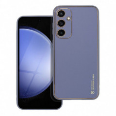 Samsung Galaxy S23 FE Hülle Leather Blau