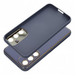 Samsung Galaxy S23 FE Hülle Leather Blau