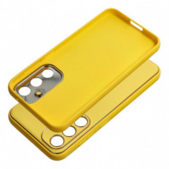 Samsung Galaxy S23 FE Hülle Leather Gelb
