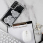 Samsung Galaxy A51 LTE Hülle Teddy bear Silber