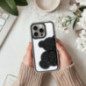 Apple iPhone 12 mini Hülle Teddy bear Schwarz