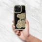Apple iPhone 12 mini Hülle Teddy bear Gold